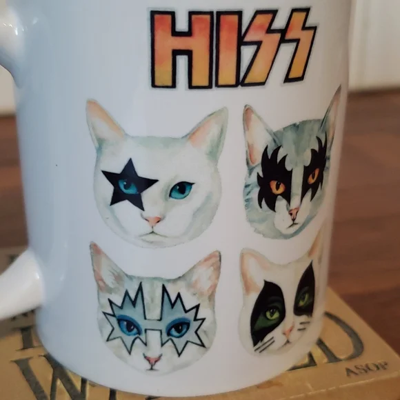 Cat Rocker Ceramic Mug - Picture 2 of 2